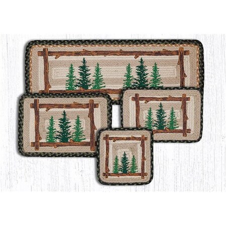 H2H 10 in. Tall Timbers Table Accents Rug H22548620